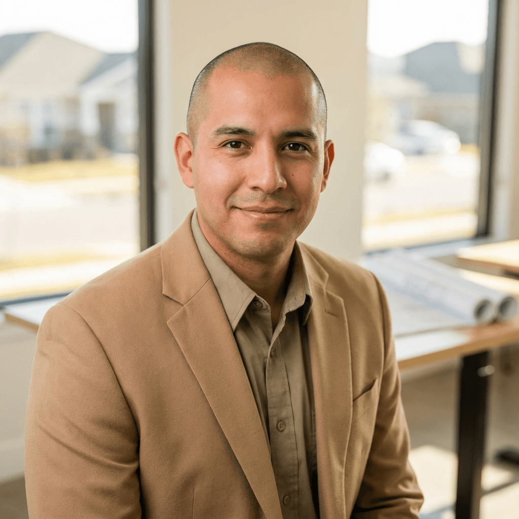 Photo of a real estate agent